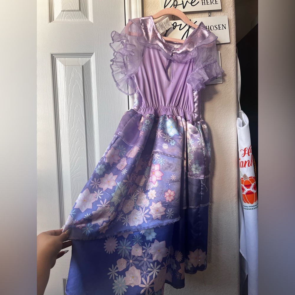 Encanto disney Isabella costume dress